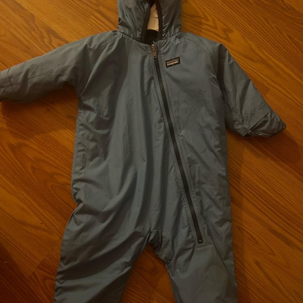 Patagonia Kids One Piece Bodysuit - Blue